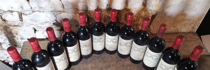12 bottles Château LA LAGUNE - 3ème Gcc Haut...