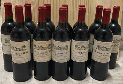 12 bouteilles Château LALANDE BORIE - Saint...