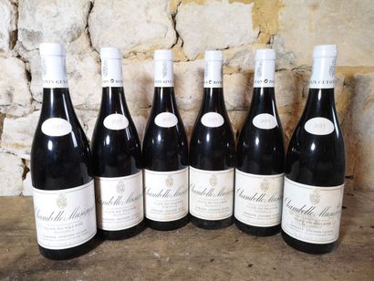 6 bouteilles CHAMBOLLE MUSIGNY 