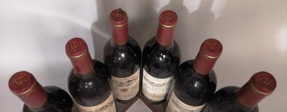 6 bouteilles Château PONTET CANET - 5ème...