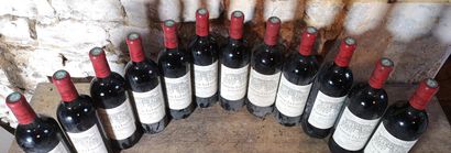 12 bouteilles Château LA LAGUNE - 3ème Gcc...