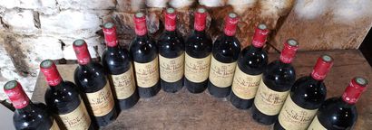 12 bouteilles Château LEOVILLE POYFERRE -...