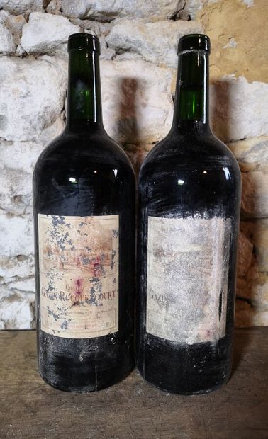 2 Double magnums Château GAZIN ROCQUENCOURT...