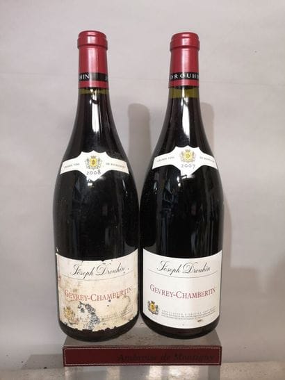 2 magnums GEVREY CHAMBERTIN - J. DROUHIN...