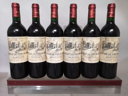 6 bouteilles Château LA TOUR de MONS - Margaux...