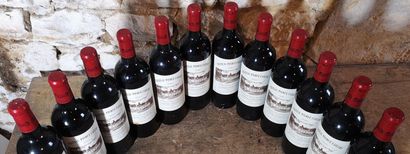 12 bottles Château PICQUE CAILLOU - Pessac...