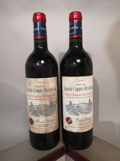 2 bouteilles Château GRAND CORBIN Despagne...