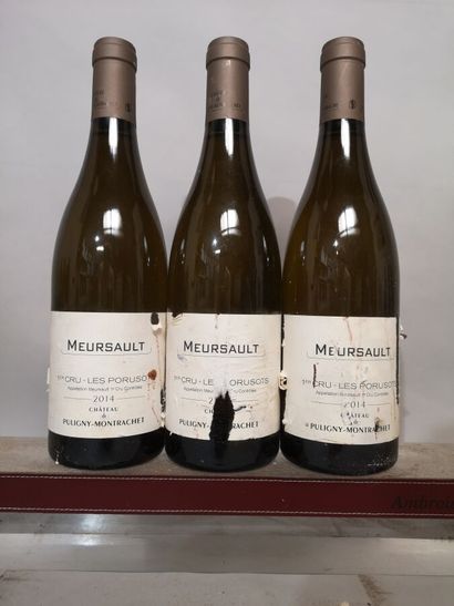 3 bouteilles MEURSAULT 1er Cru 