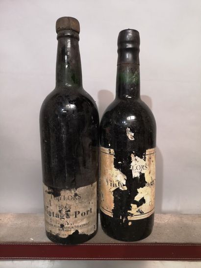 2 bottles PORTO TAYLOR'S One from 1963 and...