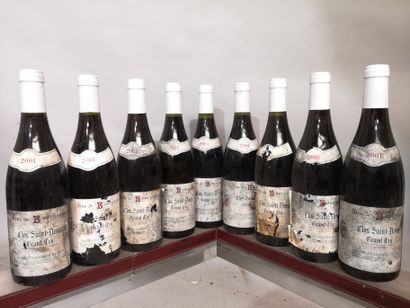 9 bottles CLOS SAINT DENIS Grand Cru - G....