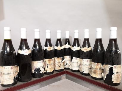 10 bottles CHAMBOLLE MUSIGNY - G. LIGNIER...