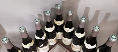 9 bottles BEAUNE 1er cru 