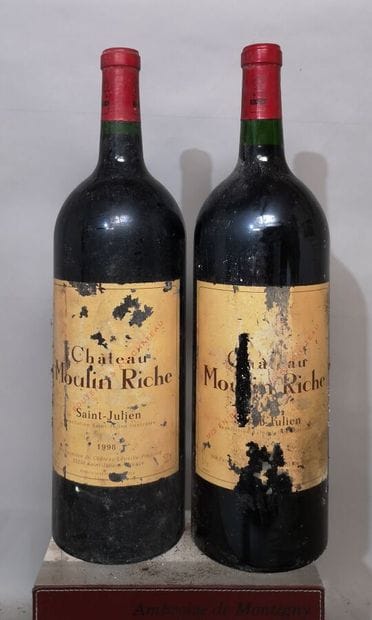 2 Magnums MOULIN RICHE - 2nd wine of Ch....