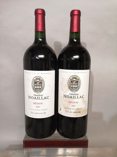 2 magnums Château NOAILLAC - Médoc 2007 1...