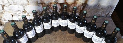 12 bottles Château de LAMARQUE - Haut Médoc...