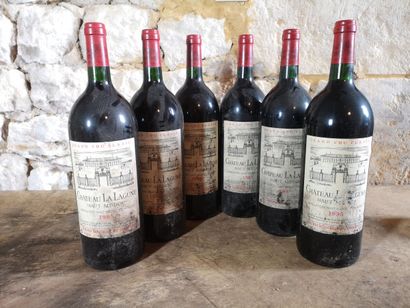 6 magnums Château LA LAGUNE - 3ème Gcc Haut...