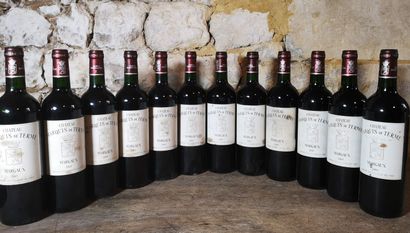 12 bouteilles Château MARQUIS de TERME -...