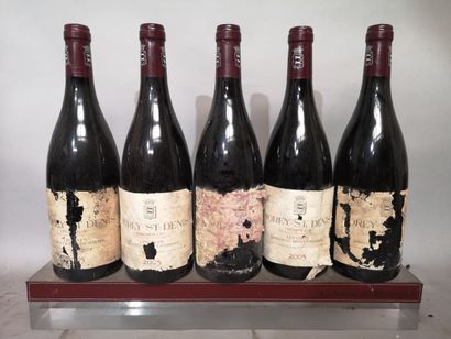 5 bottles MOREY SAINT DENIS 1er crun 