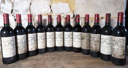 12 bottles Château LA LAGUNE - 3ème Gcc Haut...