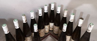 14 bottles ALSACE GEWURZTRAMINER Vendanges...