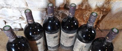 6 magnums Château PATACHE D'AUX - Médoc 2000...