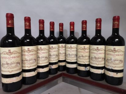 9 bottles CHIANTI CLASSICO 