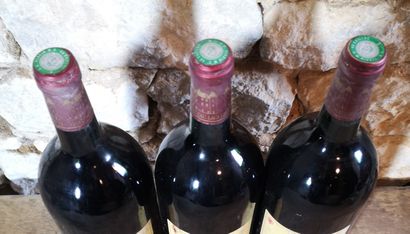 3 magnums Château LAGREZETTE - Cahors 1995...