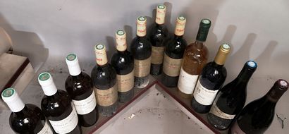 12 bottles VINS DIVERS FRANCE 3 Château MIREBEAU...
