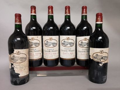 6 magnums Château CHASSE SPLEEN - Moulis...