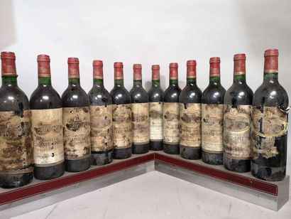 12 bottles Château CHASSE SPLEEN - Moulis...