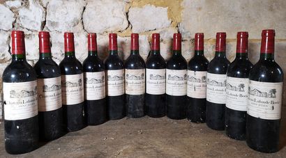 12 bouteilles Château LALANDE BORIE - Saint...