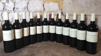 12 bouteilles Château MIREBEAU - Pessac Léognan...