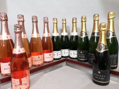 12 bottles CHAMPAGNE BOIZEL DIVERS 3 Grande...