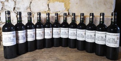 12 bottles Château de LAMARQUE - Haut Médoc...