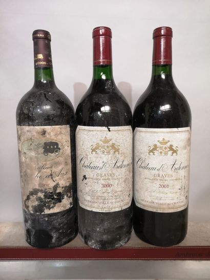 3 magnums BORDEAUX DIVERS 2 Château D'ARDENNES...