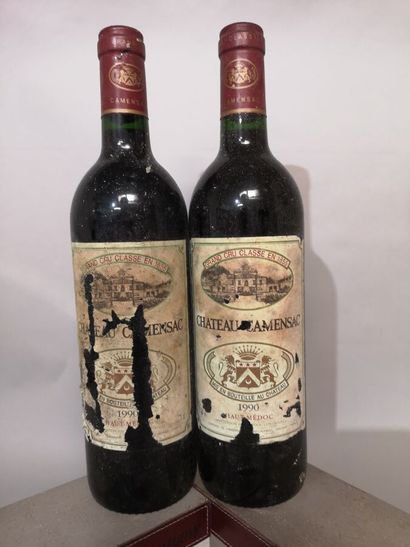 2 bottles Château CAMENSAC - 5th Gcc Haut...