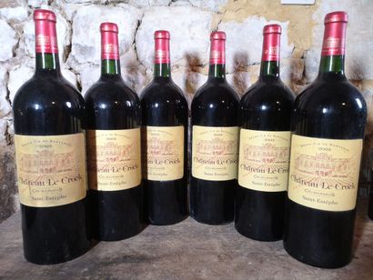 6 magnums Château LE CROCK - Saint Estèphe...