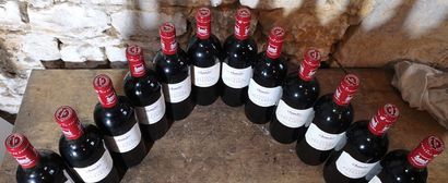 12 bouteilles Château LA FLEUR PEYRABON -...