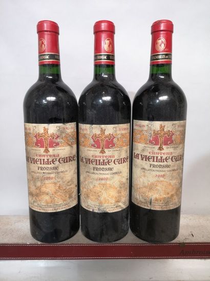 3 bouteilles Château LA VIEILLE CURE - Fronsac...