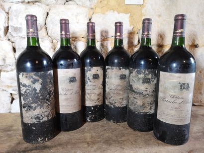 6 magnums Château PATACHE D'AUX - Médoc 1999...