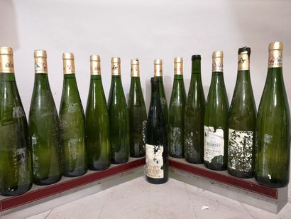 13 bottles ALSACE various without HEYDMANN...