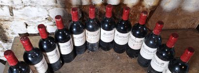 12 bouteilles Château LALANDE BORIE - Saint...