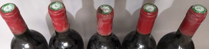 5 bottles Château BEL-AIR - Pomerol 1988...