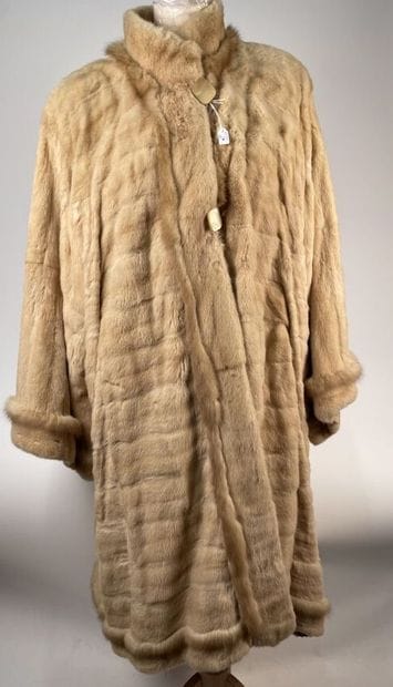 Set of two fur coats