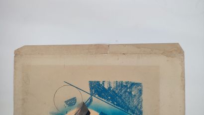 DANGELO Sergio (1932-2022)
Abstract blue...