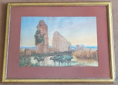 COSTANTINI, active in the 19th century
Bufflons...