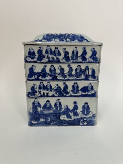 CHINA or Vietnam, early 20th century
Blue-white...