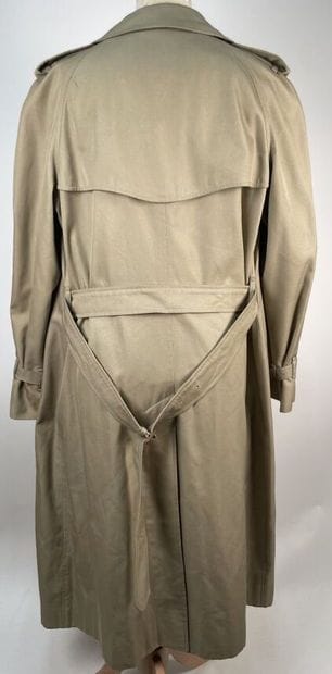 BURBERRY'S
Set of two trench coats 
Stains...