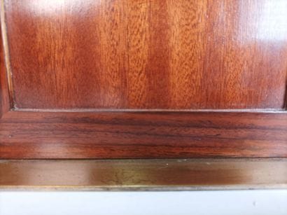 Wood and metal frame 
Art Deco style
Height...