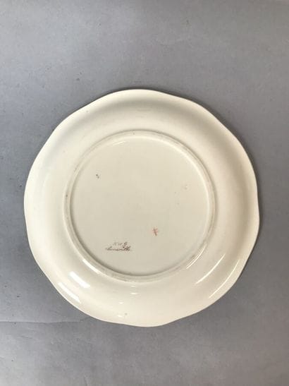 [tennis] Three ceramic plates decorated with...